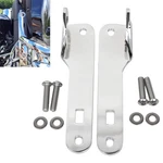Chrome Front Fork Anchor Point Tie-down Brackets Harley Electra Street Glide. Fixed Price $27.98.