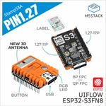 M5STACK Official M5STAMPS3A With 1.27 Header Pin ESP32-S3FN8. Fixed Price $21.94.