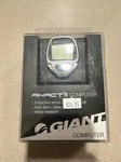 Giant Brand Axact 5 Cycle Computer Speed, Trip Distance, Odometer, Clock, Wired. Fixed Price $12.00.