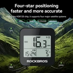 Rockbros Bike Computer Speedometer Lcd Digital Professional Gps Waterproof. Fixed Price $30.39.
