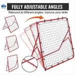 39"X39" Soccer Rebounder Net Portable Football Training Equipment. Fixed Price $29.50.