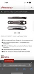 Pioneer Shimano Duraace 9000 180 Power Meter Crank Arm (SGY-LT90-1725). Fixed Price $199.00.