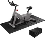 Exercise Bike Floor Mat, Non-slip Shock Absorbing (63"X30"). Fixed Price $44.99.