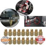 Hantof 6-32 Brass Motherboard Standoffs Atx Computer Case M3 Pc, 20-PACK. Fixed Price $15.15.