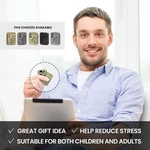 Itokey Toys Adults, Metal Magnetic Slider, Edc Poker Cards Fidget,. Fixed Price $34.99.