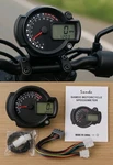 Samdo Digital Motorcycle Speedometer Gauge Universal With Lcd Display & Wiring. Fixed Price $33.99.