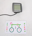 Sigma Sport Bike Computer Wireless Black 7 Function Large Display IPX8. Fixed Price $12.99.