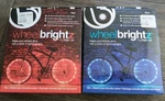 Wheelbrightz Led Bike Tire Light Night Riding Nib Blue And Red Lot. Fixed Price $12.00.