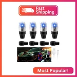 Yuerwover 4 Pcs Tire Valve Colorful Led Car Wheel Lights Waterproof Flash. Fixed Price $24.86.