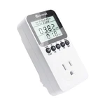 Ketotek Plug-in Socket Power Meter, Kilowatt Wattage Voltage White. Fixed Price $34.02.