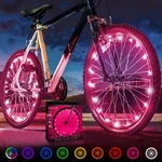 Bike Wheel Lights Pack, 2026 Edition Secure Strap & Brighter, Weatherproof .... Fixed Price $33.60.