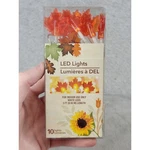 Greenbrier Fall Maple Leaf Led String Lights 10CT Orange Autumn Decor 3FT. Fixed Price $9.98.