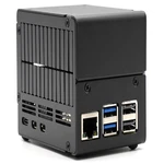 Kksb Cases For Raspberry Pi 5 Tall Aluminum Dual Hats Nvme. Fixed Price $45.22.
