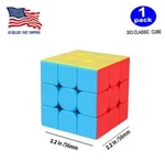Qiyi Speed Cube Smooth Magic Puzzle Twist Gift Toy 3X3X3 Stickerless. Fixed Price $8.99.