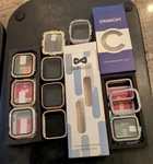 Cases Smart Watch 14 Lot New Wrist Envy Apple Bling Women Screen Cover Protector. Fixed Price $9.00.