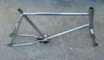 Vintage 80S Huffy Pro Thunder Maxx Bmx Chrome 20" Bicycle Frame Moosegoose. Fixed Price $399.99.