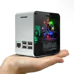 Electrocookie Raspberry Pi 3 Case, Aluminum Mini Tower With Cooling Fan And. Fixed Price $43.43.