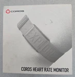 Coros Heart Rate Monitor #HR31 Grey With Charging Cable Connects Up Devices. Fixed Price $68.88.