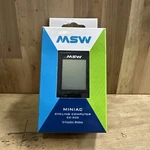 Msw Miniac Bike Computer - Wireless, Black. Fixed Price $29.99.