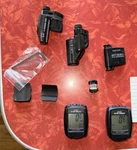 (5) Cateye Vectra CC-VT100W Parts Wireless Speedometer. Fixed Price $20.00.
