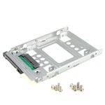 Dslrkit 2.5" Ssd To 3.5" Sata Hard Disk Drive Hdd Adapter Caddy Tray Silver. Fixed Price $19.96.