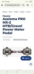 Favero Assioma Pro MX-2 Dual-sided Mtb Power Meter Pedals Spd Compatible New. Fixed Price $800.00.