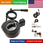 E-bike Thumb Throttle 130X Waterproof Accelerator 22.2MM Universal L/r Handlebar. Fixed Price $19.68.