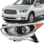 Scitoo Driver Side Headlight For 2014-2015 Infiniti QX60 2.5L 3.5L Chrome. Fixed Price $285.99.