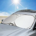 210T Car Windshield Sun Shade Foldable Front Window Uv Heat Protector Usa. Fixed Price $23.95.