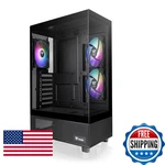 Thermaltake View 270 Plus Tg Argb Mid Tower Chassis Black CA-1Y7-00M1WN-01. Fixed Price $129.59.