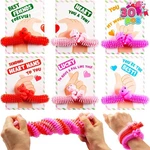 Joyin 30 Pcs Valentine Day Gift Cards With Multi-color Stretchy String Toys Se. Fixed Price $16.00.