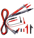 Kaiweets Soft Silicone Electrician Test Leads Kit Cat 9PCS, New W/ Carrying Case. Fixed Price $23.79.
