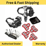 Favero Assioma Uno Power Meter Pedals Bundle W/ 4 Cleats Screwdriver & Cloth. Fixed Price $409.99.