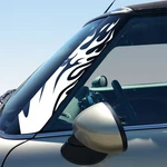 Flames Pillar Graphics - Set Of 2 Decals For Mini Cooper Gen 1 3. Fixed Price $35.00.