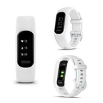 Garmin Vivosmart 5 White Small/medium Fitness Health Activity Tracker Wrist Hrm. Fixed Price $199.00.