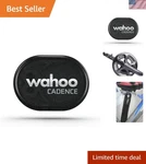 Wahoo Rpm Cycling Cadence Sensor For Outdoor, Spin And Stationary Bikes, Blue. Fixed Price $95.71.