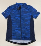Crivit Men Large Blue Camo Cycling Biking Four Pocket Jersey New. Fixed Price $15.00.