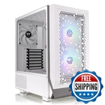 Thermaltake Ceres 300 Snow Edition Mid Tower E-atx Computer Case Tempered Glass. Fixed Price $162.86.