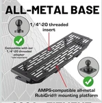 Bulletpoint Mounting Solutions Rubigrid Metal Dash Phone Holder Compatible. Fixed Price $125.00.