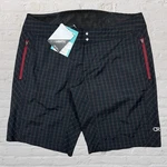 Club Ride Shorts Womens Large Ventura Cycling Biking Lightweight Gray Plaid. Fixed Price $29.95.