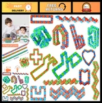 144PCS Wacky Tracks Fidget Toys - Snap & Click Sensory Finger Puzzles, Stress. Fixed Price $89.99.