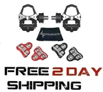 Favero Assioma Duo Pedal Cycling Power Meter W/ Cleats & Towel Bundle. Fixed Price $879.00.