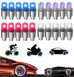 Yuerwover 20 Pack Led Valve Stem Caps Lights For Car Tires Wheel Mixcolor. Fixed Price $23.03.