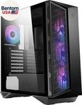 Mpg Gungnir 111R Mid Tower Gaming Pc Case - Black, 4 X 120MM Argb Fans, Usb 3.2. Fixed Price $160.57.