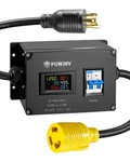 30A Ac Power Meter, 125V L5-30P L5-30R Outlet Energy Monitor, Lcd Display .... Fixed Price $139.17.