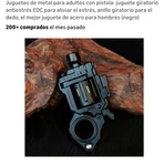 Metal Fidget Toys Adults Gun: Spinner Cool For Men Stress R.... Fixed Price $40.00.