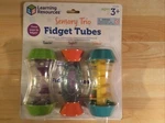 Learning Resources Sensory Trio Fidget Tubes, Pieces, Ages 3+, Multi-color. Fixed Price $17.99.