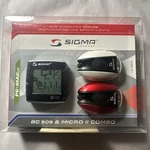Sigma Bc 509 & Micro Ii Combo Bike Cycling Computer Led Lights Topline. Fixed Price $39.99.