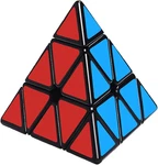 Tanch Qiyi Pyramid Speed Cube 3X3 Triangle Magic Puzzle Toy (black). Fixed Price $14.95.