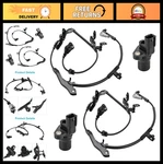 4 Pcs Abs Wheel Speed Sensors For Toyota Tundra V6 V8 2000-2006, Front & Rear. Fixed Price $107.99.